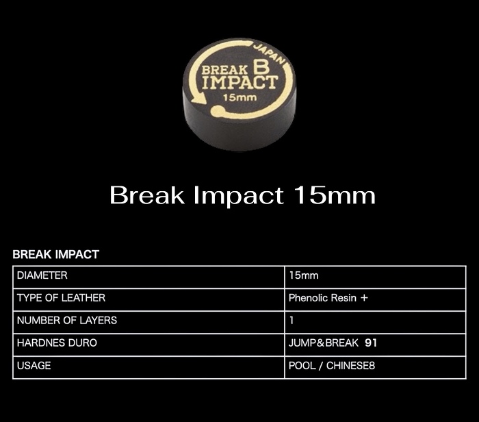 BREAK IMPACT BREAK IMPACT